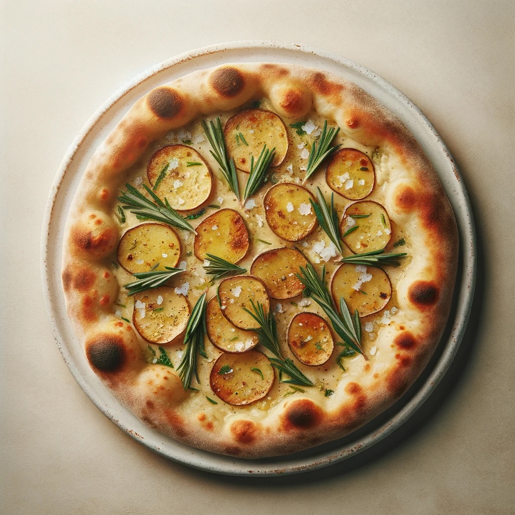 Pizza con Patate