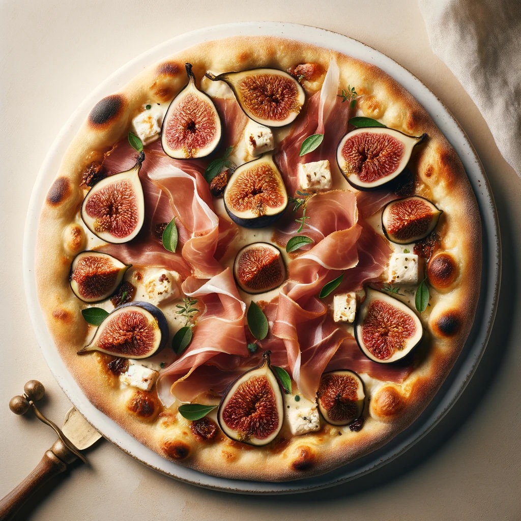 Pizza Gourmet (Prosciutto e Fichi)