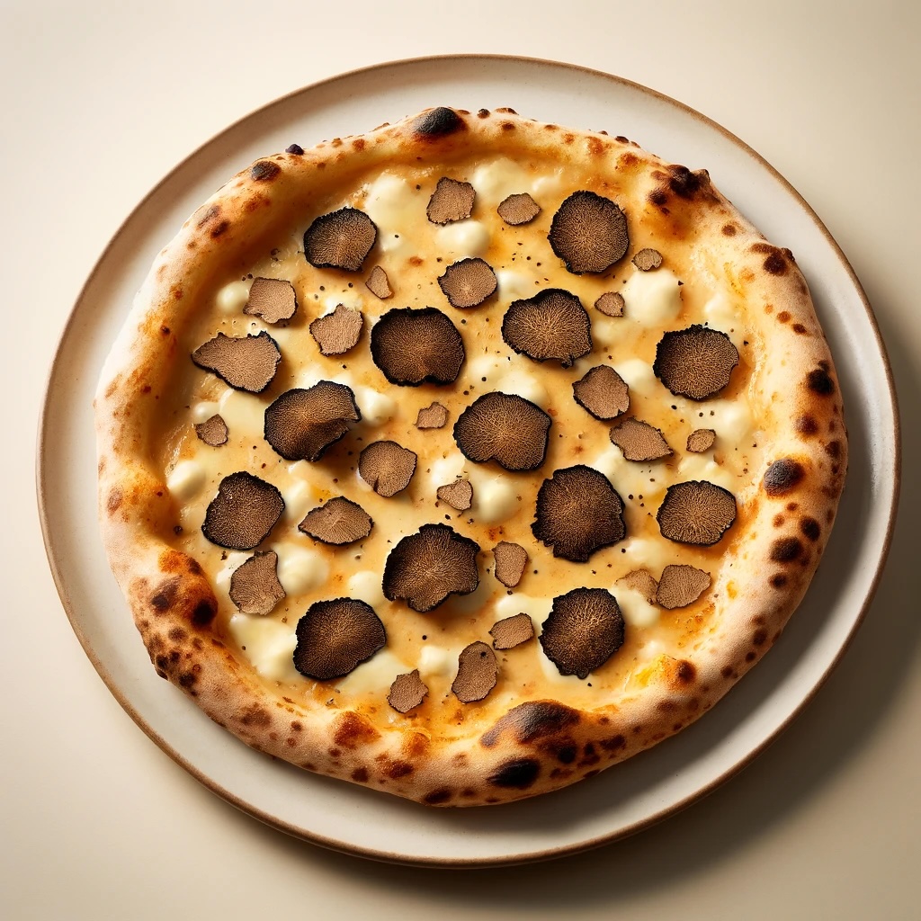 Pizza al Tartufo Nero (Bianca)