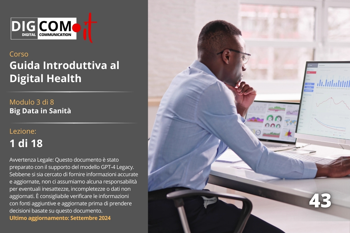 Definizione di Big Data in ambito sanitario
