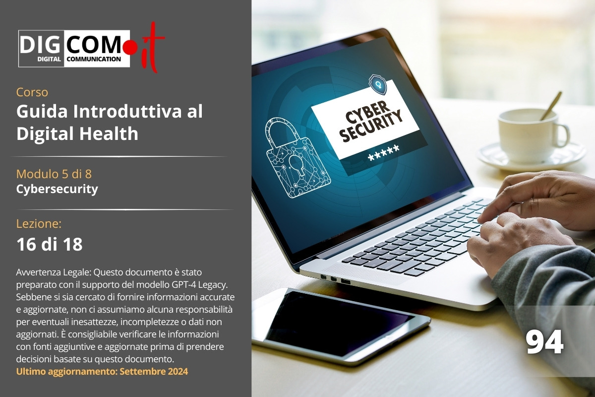 Cybersecurity nei dispositivi medici connessi (IoT medicale)