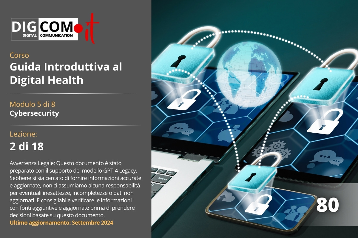 Principali minacce informatiche in sanità (malware, ransomware, phishing)