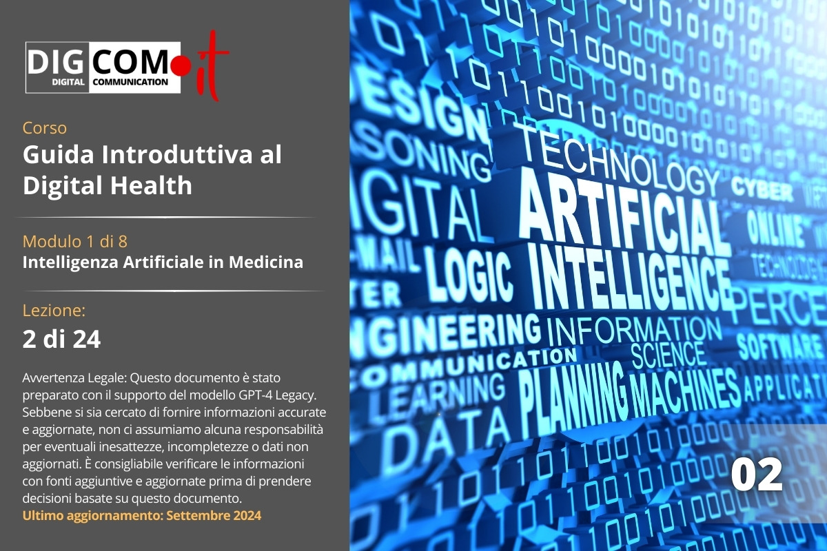 Tipi di AI utilizzati in ambito sanitario (machine learning, deep learning, reti neurali)